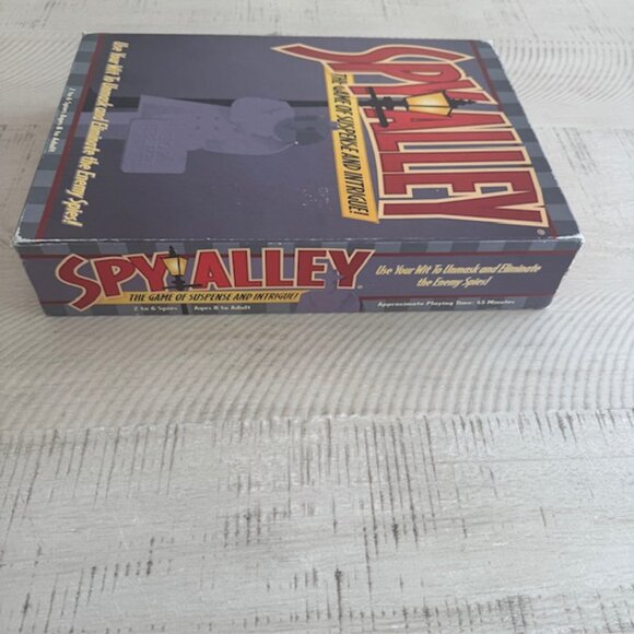 Vintage 1999 Spy Alley The Game of Suspense and Intrigue - Picture 12 of 13